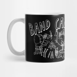 Band Camp - Camping Instruments (White) Mug